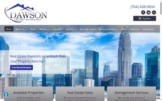 Dawson Property Management website