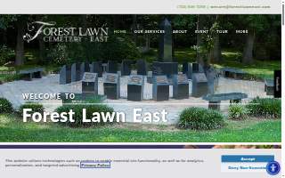 Forest Lawn East Cemetery website