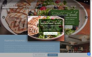 Harvest Time Catering website