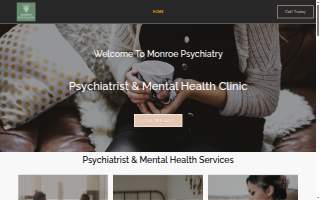 monroe psychiatry of Weddington website