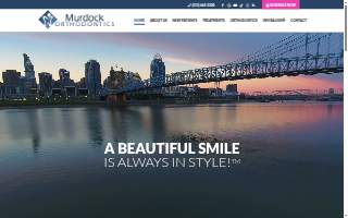 Murdock Orthodontics website