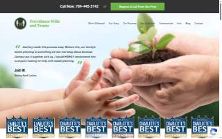 Providence Wills and Trusts website