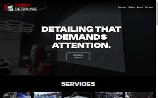 Shinka Detailing website