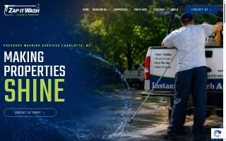 Zap It Wash of Weddington website