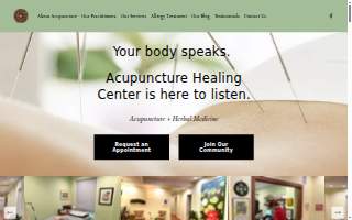 Acupuncture Healing Center of Wesley Chapel website