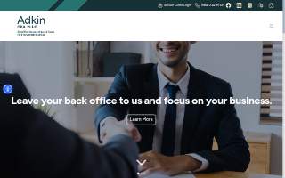 Adkin CPA PLLC of Wesley Chapel website