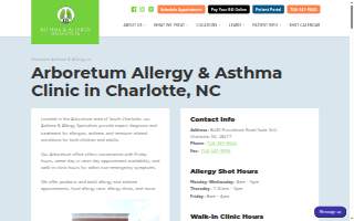 Asthma & Allergy Specialists, PA website