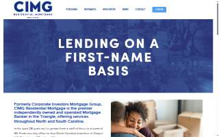 CIMG Residential Mortgage of Wesley Chapel website