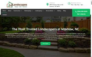 JH Landscapes website