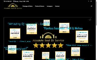 Absolute Best DJ Service website