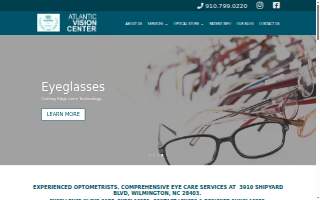 Atlantic Vision Center website