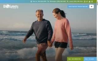 Biosymmetry Wilmington-Leland website