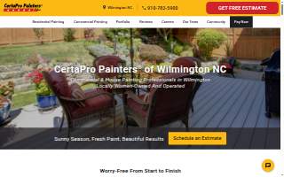 CertaPro Painters of Wilmington NC website
