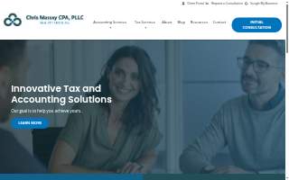 Chris Massey CPA, PLLC website