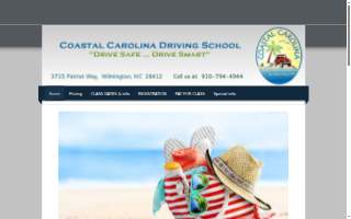 Coastal Carolina Driving School website
