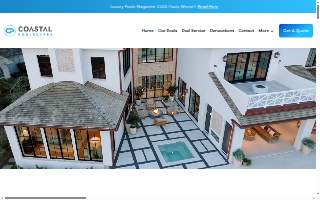 Coastal Poolscapes website