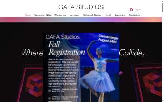 GAFA Studios website
