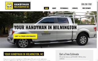 Handyman Wilmington NC website