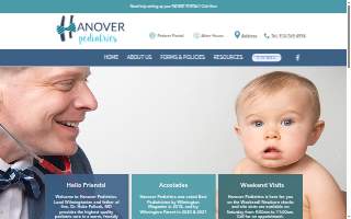 Hanover Pediatrics website