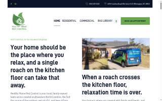 Healthy Home Pest Control, LLC website