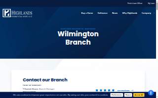 Highlands Residential Mortgage website