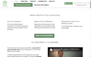 Infinity Acupuncture website