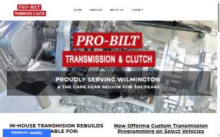 Pro-Bilt Transmission & Clutch website