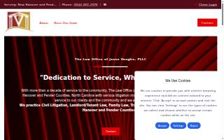 The Law Office of Jason Vaughn, PLLC website