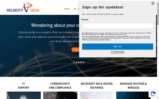 Velocity Tech website