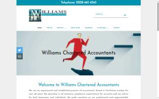 Williams & Associates Tax Services website