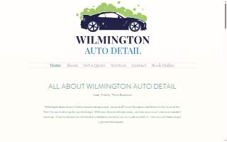 Wilmington Auto Detail website