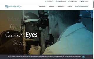 Wilmington Eye website
