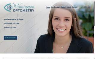 Wilmington Optometry website