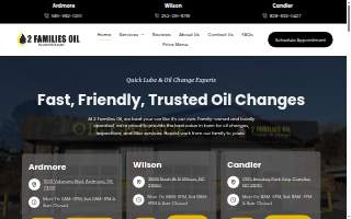 2 Families Oil website