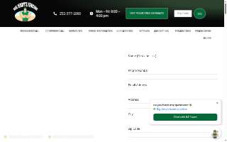Big Jerry's Fencing website