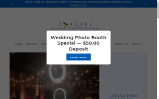 Coastal Event Reflections, LLC of Wilson website