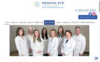 Medical Eye Associates of Wilson website