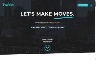 Revolution Mortgage of Wilson website