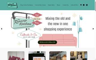 Rummage Warehouse website