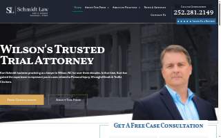 Schmidt Law website