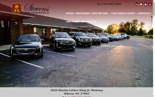 Stevens Funeral Home website