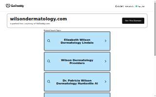 Wilson Dermatology website