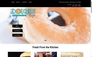 Wilson Doughnut Shop website
