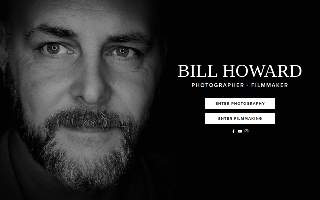 WJ Howard Photography website