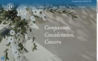 Douthit Funeral Services website