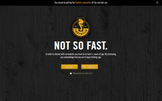 Foothills Brewing Tasting Room website