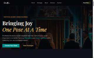 FotoGenic Photo Booth website