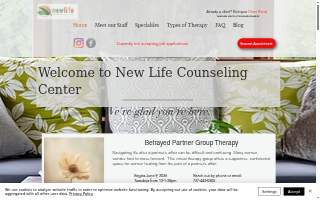 New Life Counseling Center, PLLC website