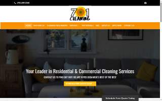 701 Cleaning LLC website