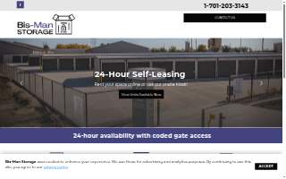 Bis-Man Storage website